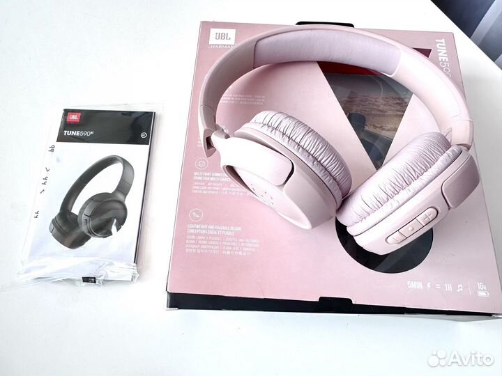 Беспроводные наушники jbl tune 590 bt как новые