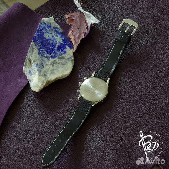 Ремешок на Maurice Lacroix. Кожа акулы. Handmade