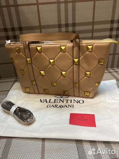 Valentino новая кожаная сумка