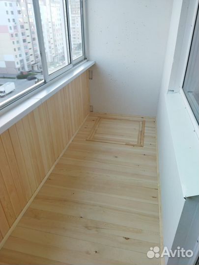 Отделка и остекление балконов и лоджий под ключ