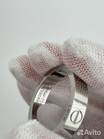 Cartier love кольцо