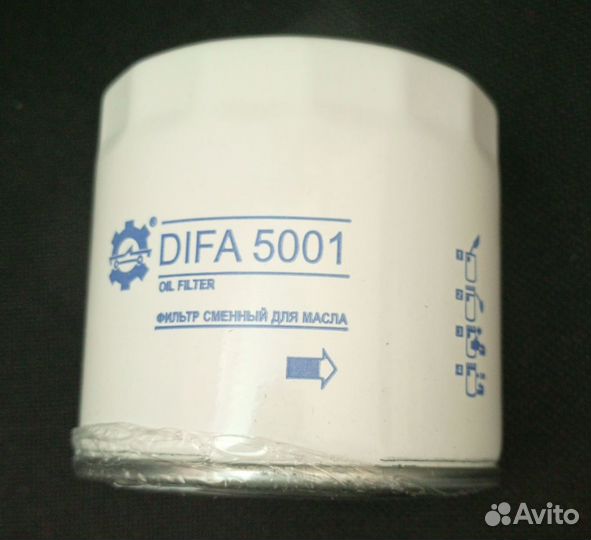 Фильтр масляный difa 5001