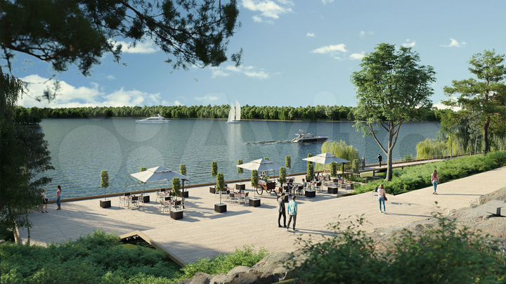 1-к. квартира, 40,4 м², 28/53 эт.