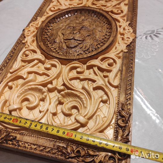 Нарды резные большие