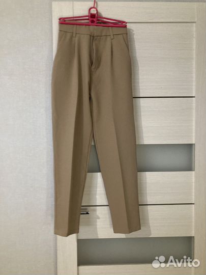 Брюки кэмэл XS