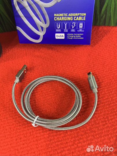 Магнитный кабель айфон hoco фирменный