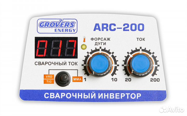 Сварочный аппарат Grovers ARC-200 Energy