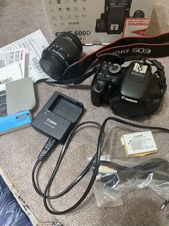 Canon eos 600D kit EF-S 18-55Is ll
