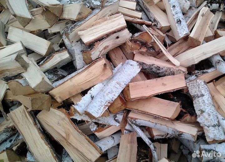 Дрова березовые колотые