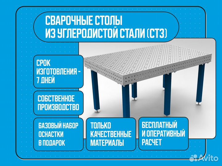 Сварочный стол 3d любые размеры с доставкой