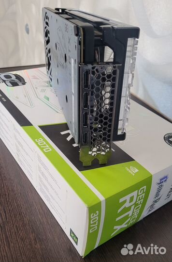 Видеокарта Palit GeForce RTX 3070 GameRock OC 8 гб