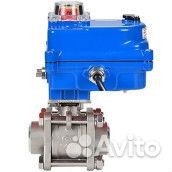 Кран шаровой DN.ru кшпп 316.200-ISO Ду10 Ру63 полнопроходной двухходовой, нержавеющая сталь SS316, п