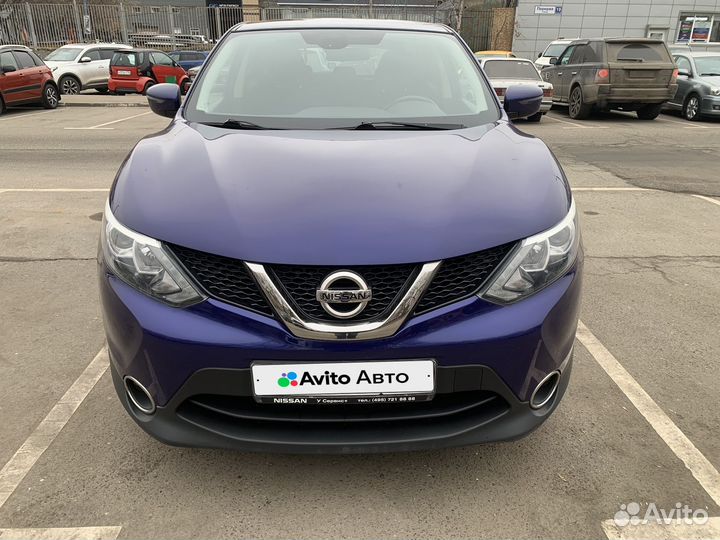 Nissan Qashqai 2.0 CVT, 2016, 92 000 км