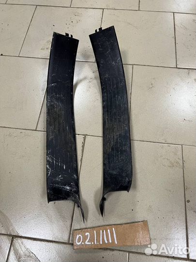 Накладка порога задняя gle w166