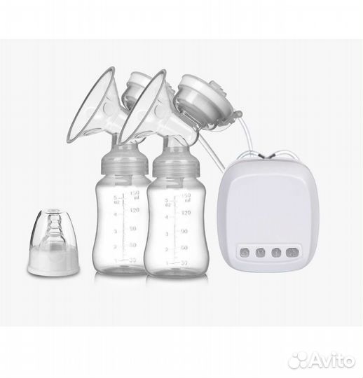 Молокоотсос электрический двойной babygo