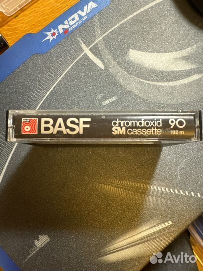 Аудиокассета Basf chromdioxid 90 Германия 1977