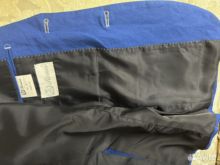 Льняная двойка на мальчика 10 лет