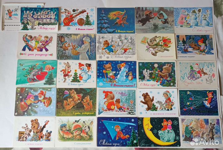 Открытки Зарубин В. советские СССР