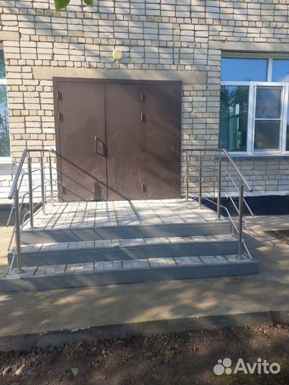 Перила из нержавеющей стали для улицы