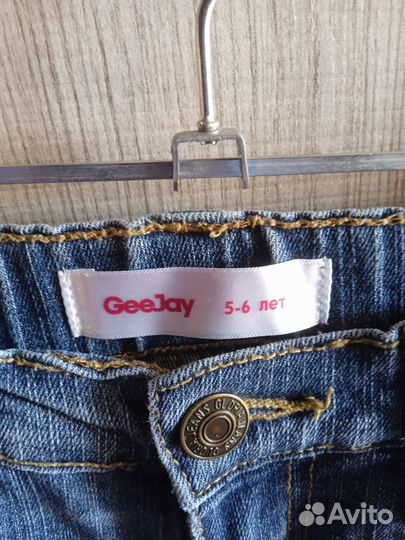 Джинсы(GeeJay)на девочку