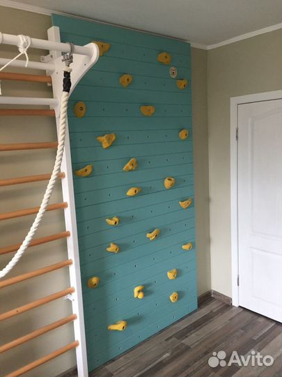 Строительство домашних скалодромов