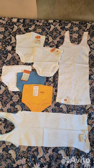 Майки трусы для девочек СССР Новое белье СССР