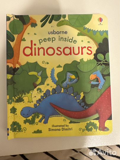 Usborne peep inside dinosaurs