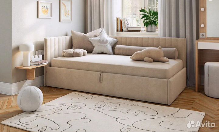 Кровать с подъемным механизмом 90х200