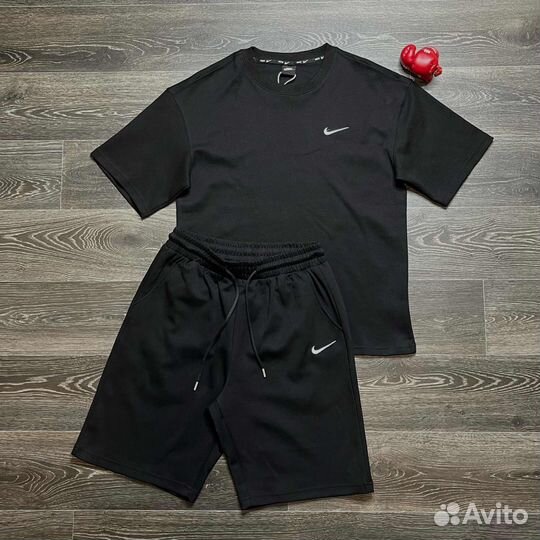 Летний спортивный костюм Nike c шортами (46-56)