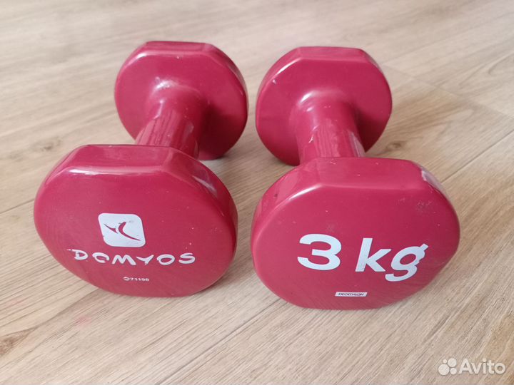 Гантели по 3 кг
