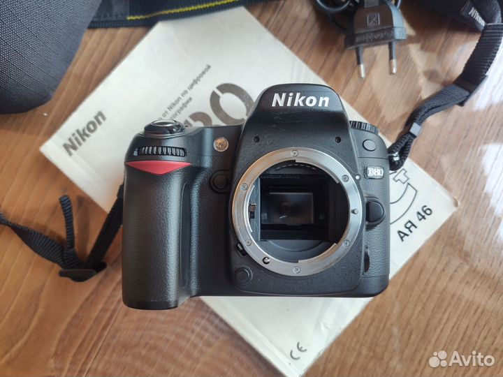 Nikon D80 kit в идеальном состоянии