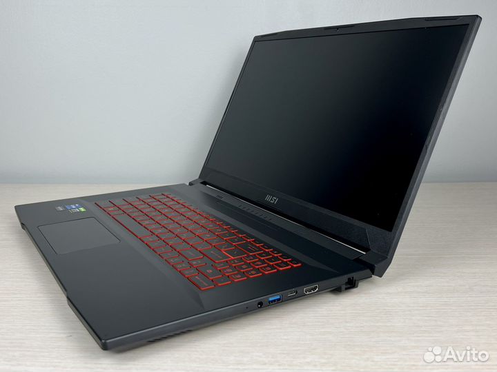 MSI 17.3 Katana GF76 i7-12650H 3050Ti 16/512Gb