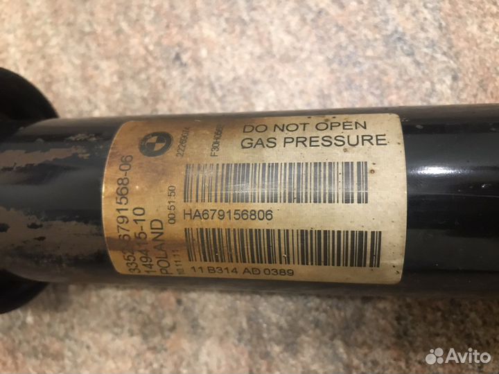 Амортизатор задний BMW 3 F30