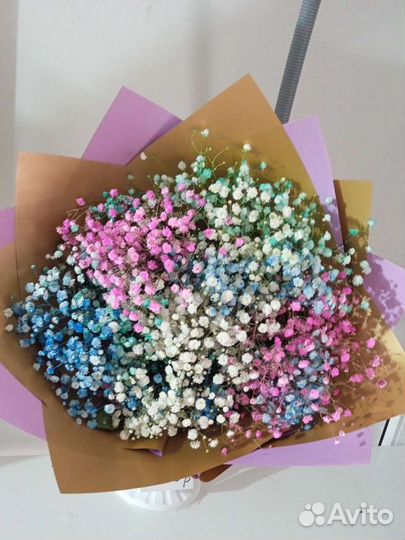 Букет из гипсофилы