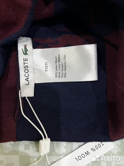 Новая шапка lacoste оригинал