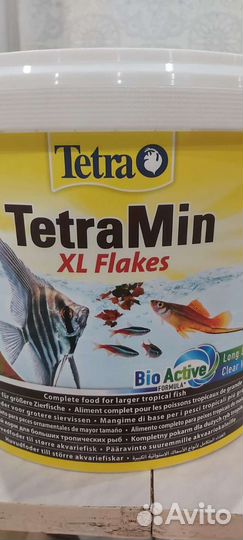 Корм для рыбок TetraMin XL Flakes (хлопья) весовой