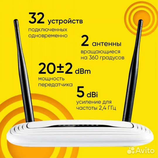 Роутер Wi-Fi TP-Link TL-WR841N