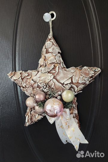 Венок на двери