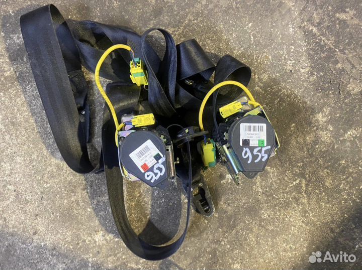 Ремень безопасности Фольксваген Туарег 7L передний