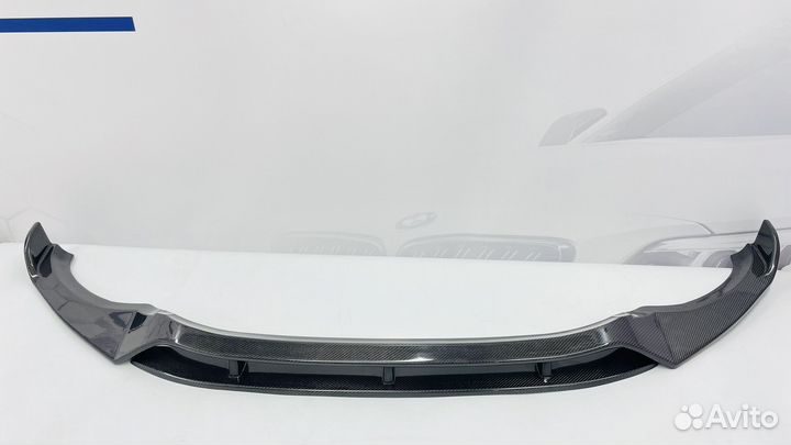 Сплиттер BMW X4 G02 V-type сухой карбон