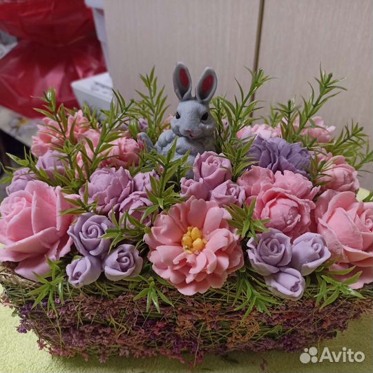 Букеты из мыла ручной работы