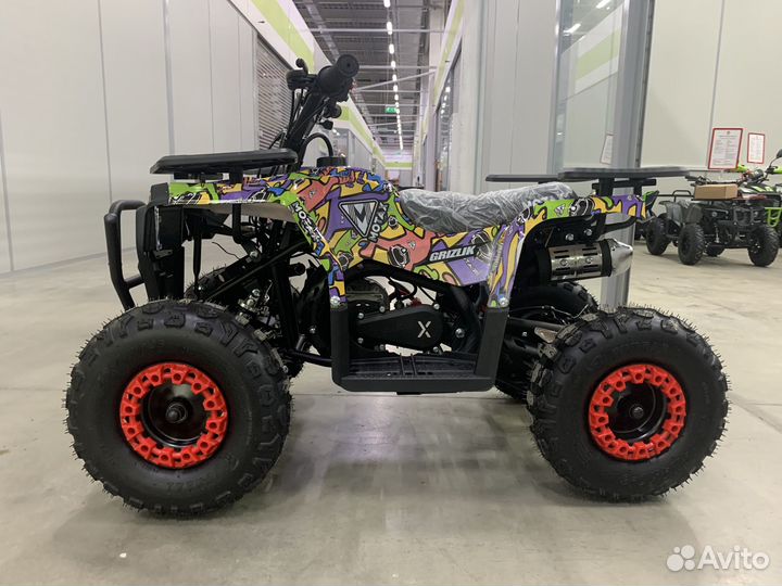 Квадроцикл детский motax grizlik midi es bw