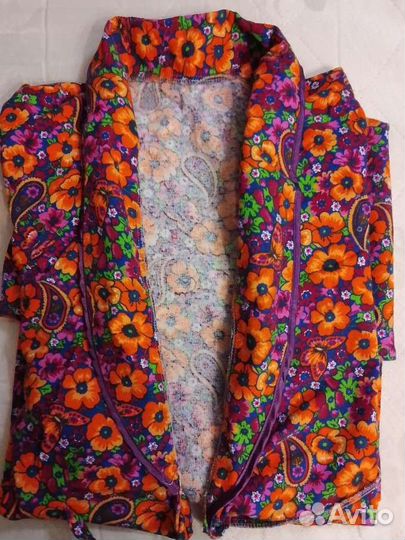 Халат женский фланелевый 50 размер