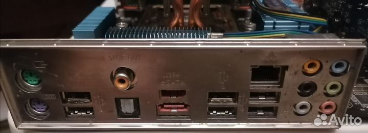 Материнская плата в сборе на i7