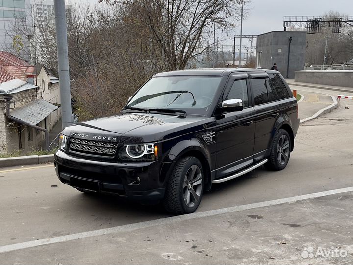Фары Range Rover Sport L320 09-12 в стиле Defender