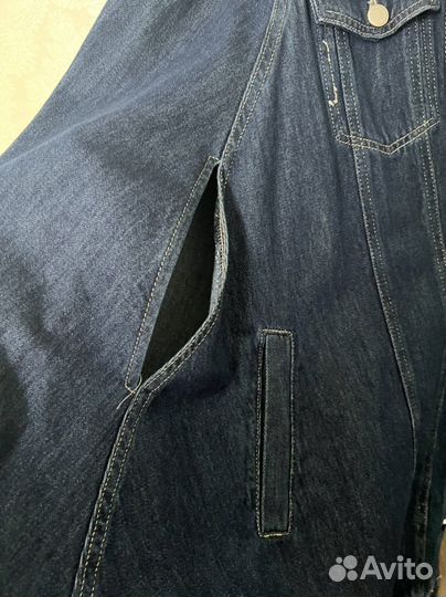 Джинсовый кейп zara