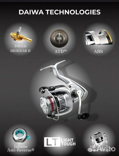 Катушка daiwa новая
