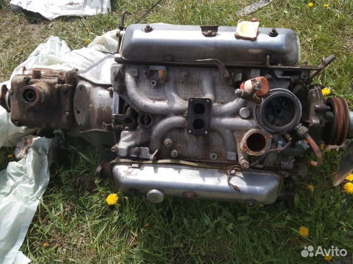 Двигатель на газ 66