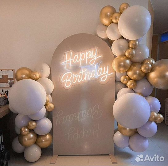 Фотозоны из воздушных шаров