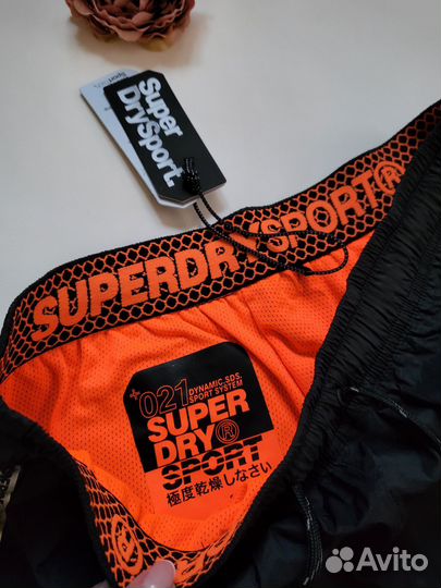 Шорты Superdry S мужские тренировочные